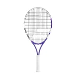 Babolat Wimbledon 23" Tennis Racket  White Purple (Junior) - Image 2