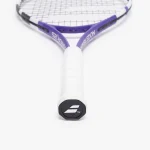 Babolat Wimbledon 23" Tennis Racket  White Purple (Junior) - Image 3