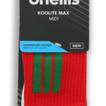 O'Neills GAA Koolite Max Midi socks Red/Green  (Kids / Adults) - Image 2