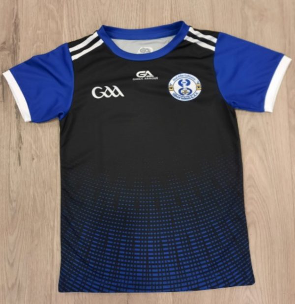 Silvermines GAA Gaelic Armour Training  Jersey Royal/White/Black (Kids age 7/8)