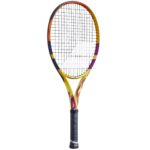 Babolat Pure Aero RAFA Tennis Racket 26"  Yellow/Orange/Purple (Junior) - Image 2