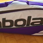 Babolat RHx3 Classic Club SMU Racket Holder Tennis Bag Essential Purple/White - Image 2