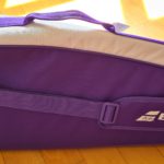 Babolat RHx3 Classic Club SMU Racket Holder Tennis Bag Essential Purple/White - Image 3