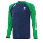 Borrisokane GAA O'Neill's Osprey Crew Top Marine/Green Mix (Kids/Adults) - Image 2