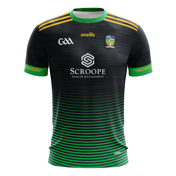 Buirghéas C.L.G. Burgess GAA O'Neills Jersey Scroope Black/Emerald Green
