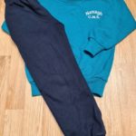 Nenagh Community National School (CNS) School Uniform Tracksuit (Teal Crew Sweatshirt/Navy Pants) - Image 3