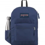 Jansport Cross Town 26L Backpack School Bag Rucksack (Navy) - Image 6