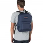 Jansport BIG STUDENT Backpack NAVY - Image 5
