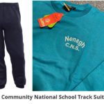 Nenagh Community National School (CNS) School Uniform Tracksuit (Teal Crew Sweatshirt/Navy Pants) - Image 5