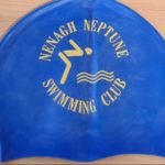 Nenagh Neptune Swimming Club Silicone Swim Hat  Royal/Amber OSFA - Image 3