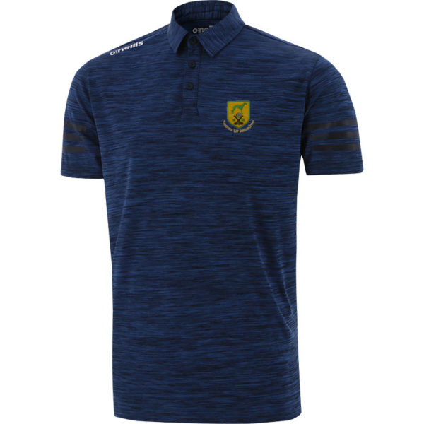 Toomevara GAA O'Neills Osprey 061 Polo Shirt Mel Tonal Marine (Adults)