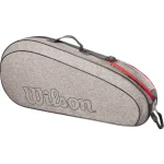 Wislon Team 3 Racket  Pack Tennis Bag Tennis  Heather Grey - Image 4