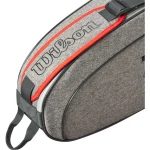 Wislon Team 3 Racket  Pack Tennis Bag Tennis  Heather Grey - Image 5