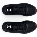 Under Armour Persuit 3 Black/Black Running Shoe (Kids) - Image 3