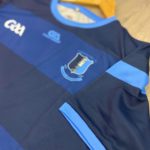 Nenagh Éire Óg GAA Gaelic Armour Training Jersey Navy Sky Striped  (Kids/Adults) - Image 2
