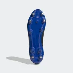 adidas Malice Soft Ground Rugby Boots Core Black / Beam Green / Royal Blue  Adults - Image 4