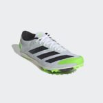 ADIZERO XC SPIKES Running Spike Cross Country Cloud White / Night Metallic / Solar Green - Image 2