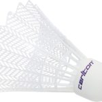 Carlton T800 Shuttlecock  Medium Speed White (Tube of 6) - Image 2