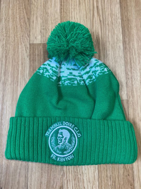 Templederry Kenyon's GAA Club Introsport 1C Bobble Hat Green/White