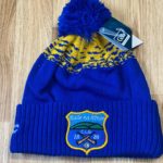 Ballinahinch GAA CLUB Introsport 1C Bobble Hat Blue/Gold - Image 3