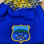 Ballinahinch GAA CLUB Introsport 1C Bobble Hat Blue/Gold - Image 2