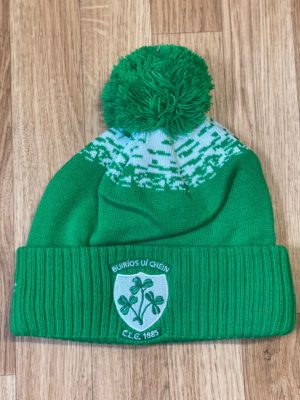 Borrisokane GAA CLUB  Introsport 1C Bobble Hat  Green/White