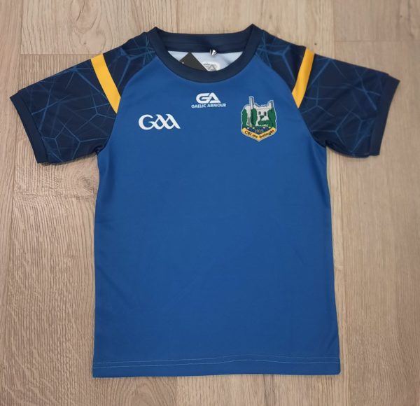 Kiladangan GAA Gaelic Armour Training Jersey  Blue / Teal /Amber  (Kids/Adults)