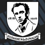 Kilruane Mac Donaghs GAA Gaelic Armour Training Vest  White/Black (Kids/Adults) - Image 3