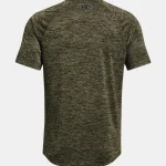 Under Armour UA Tech™ 2.0 Short Sleeve Tee Shirt - Marine OD Green / Black (Men's) - Image 2