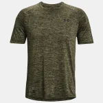 Under Armour UA Tech™ 2.0 Short Sleeve Tee Shirt - Marine OD Green / Black (Men's) - Image 3