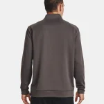 Under Armour Fleece® ¼ Zip Fresh Clay / Black  Black(Men's) - Image 3