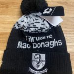 Kilruane Mac Donaghs GAA CLUB Bobble Hat Black/White - Image 2