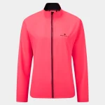 Ronhill Core Running Jacket Hot Pink Black (Ladies) - Image 3