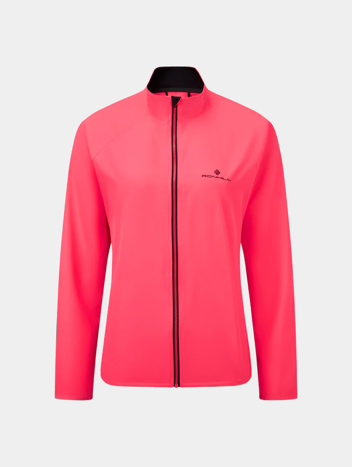 Ronhill Core Running Jacket Hot Pink Black (Ladies)