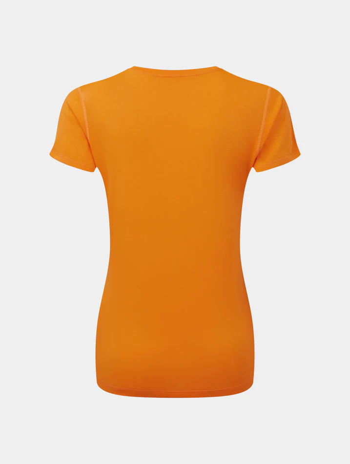 Ronhill  Core SS Tee Shirt MANGO/GRAPE (Ladies) - Image 2