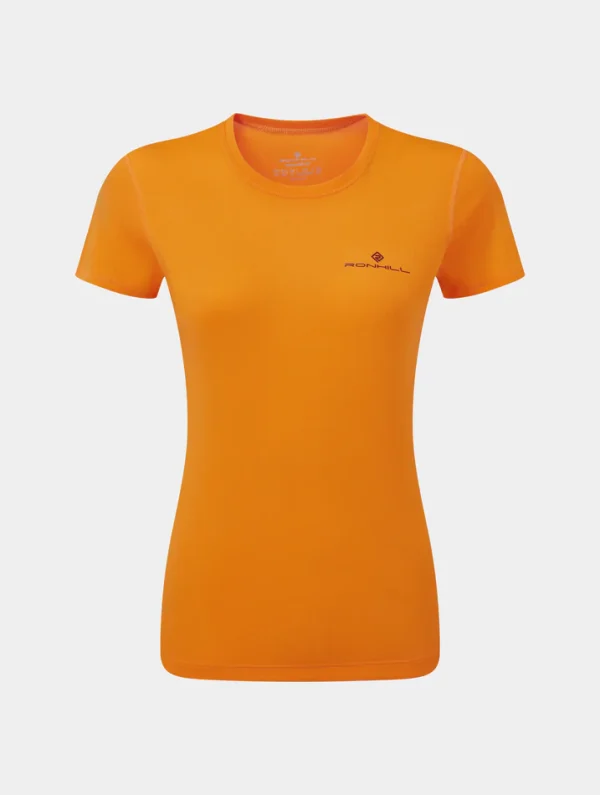 Ronhill  Core SS Tee Shirt MANGO/GRAPE (Ladies)