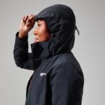 Berghaus Hillwalker InterActive Shell Waterproof Gortex Jacket Black  (Ladies) - Image 5