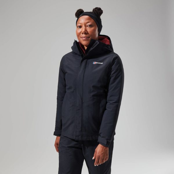 Berghaus Hillwalker InterActive Shell Waterproof Gortex Jacket Black  (Ladies)