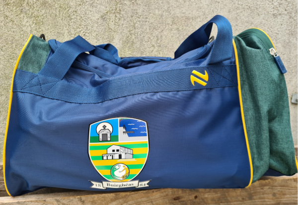 O'Neills Burgess GAA C.L.G. Buirgheas 22" KENT Hold All Gear Bag Marine/Emerald/Amber Crested