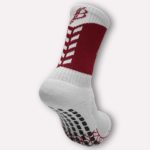 Bourke Miniz Anti-Slip GAA Midi Socks Maroon / White (Kids / Adults) - Image 3