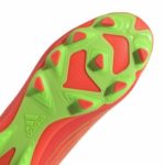 adidas PREDATOR EDGE.4 FLEXIBLE GROUND CLEATS  Firm Ground Solar Red Solar Green Football Boots  (Adults) - Image 3