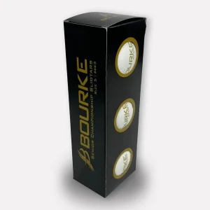 Bourke Championship Match Sliotar Size 4 / Size 5  Gift Pack Sleeve of 3