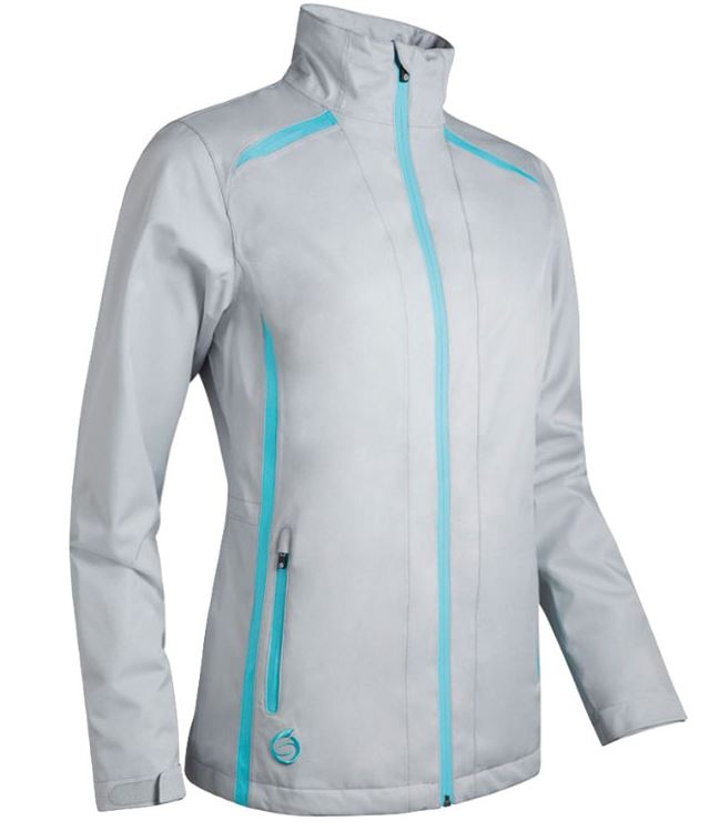 Sunderland s.Killy Zip Front Lightweight Panelled Waterproof Golf
