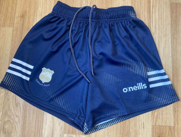 Tipperary GAA O'Neills Training Shorts Marine/Gold (Kids / Adults)