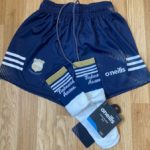 Tipperary GAA O'Neills Training Shorts Marine/Gold (Kids / Adults) - Image 4