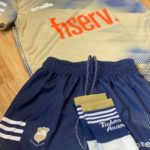 Tipperary GAA O'Neills Training Shorts Marine/Gold (Kids / Adults) - Image 6