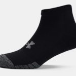 Under Armour HeatGear® Low Cut Socks 3-Pack  Black / Steel (Adult) - Image 4