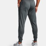 Under Armour Armour Fleece® Jogger Pants Cuffed   Pitch Gray / Black (Men's) - Image 4