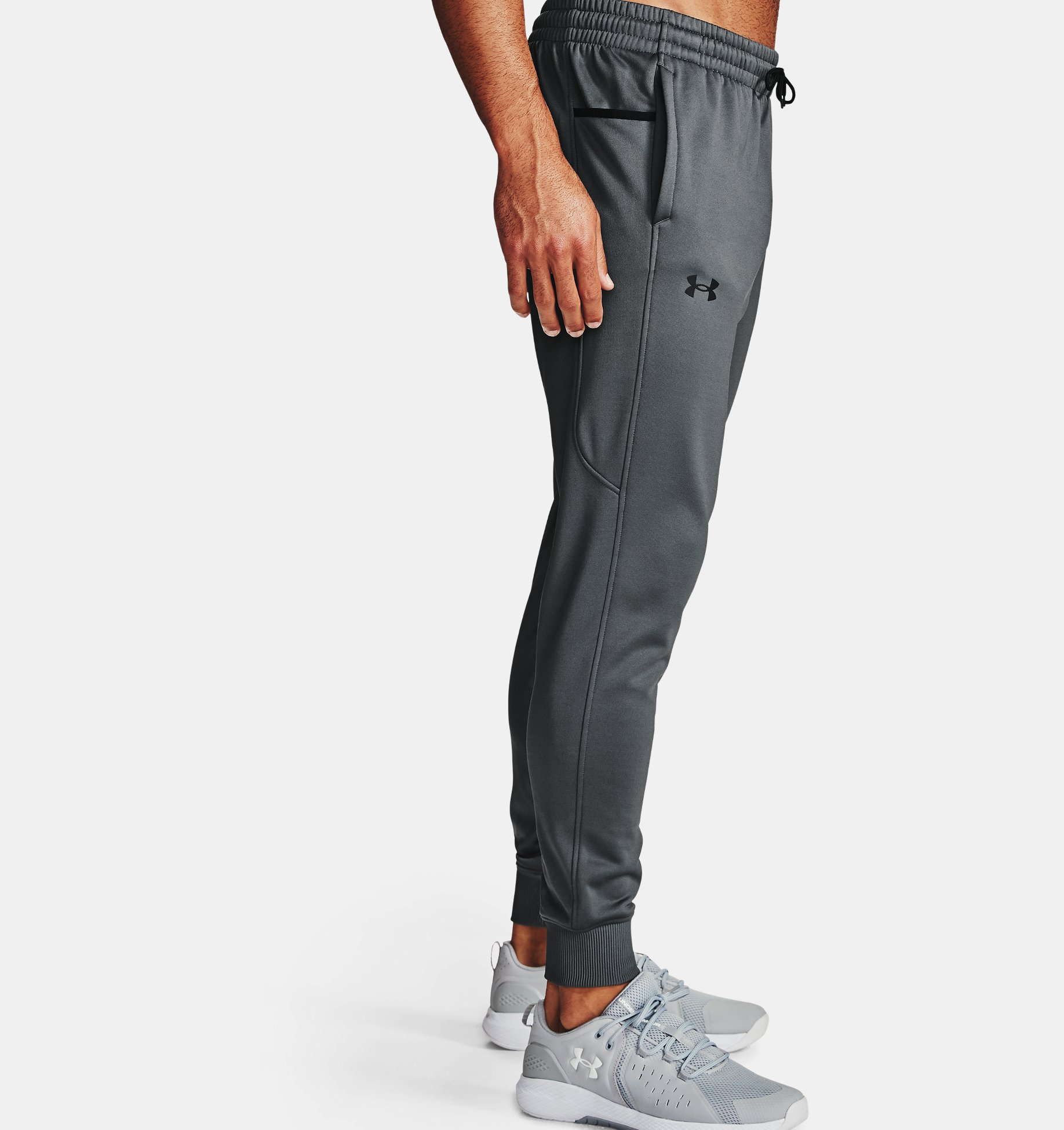 Under Armour Armour Fleece® Jogger Pants Cuffed Pitch Gray