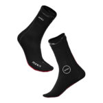 Zone3 Neoprene Swim Socks Black / Red  (Sizes S/M/L) - Image 3